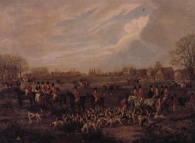 The Essex Hunt,1831 A set of Four Paintings, Dean Wolstenholme
